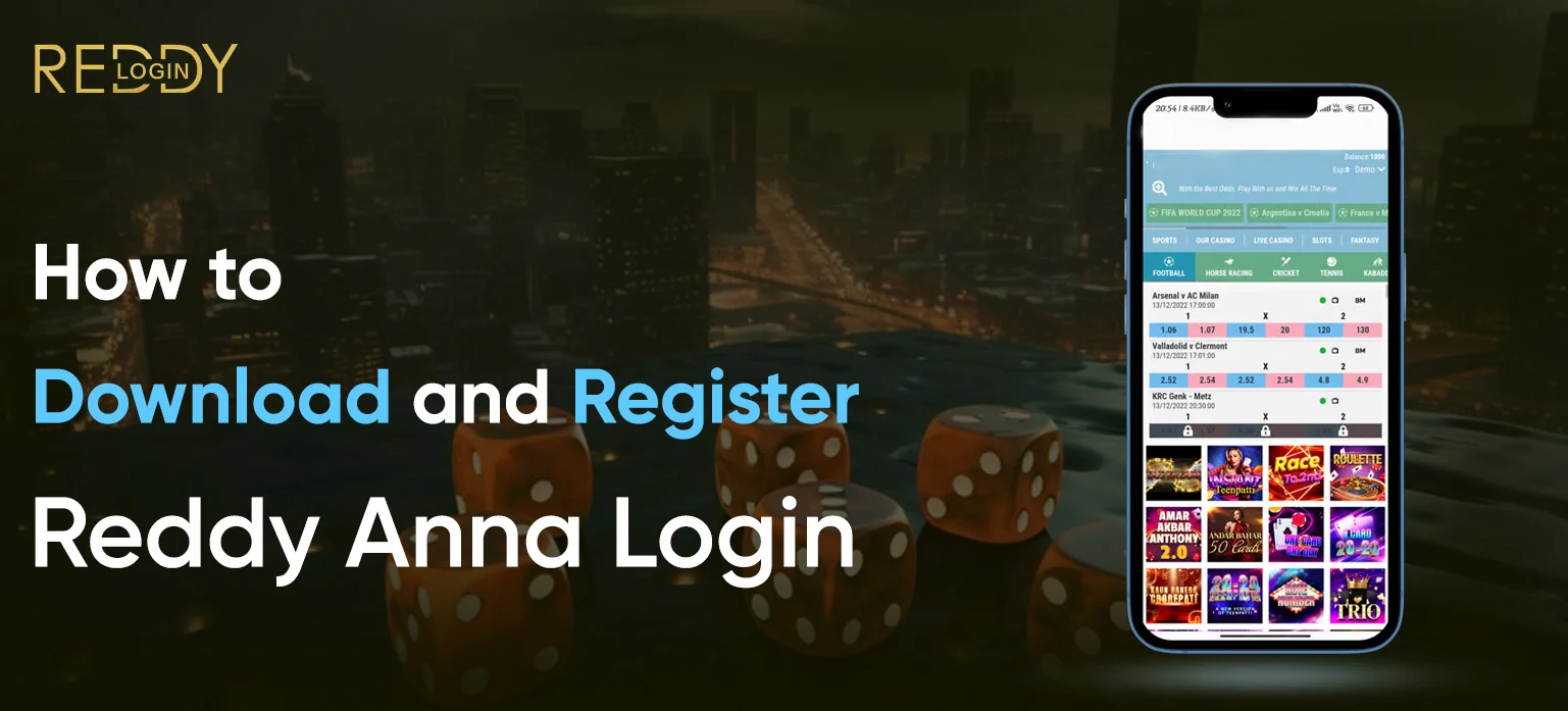 How to Download and Register with Reddy Anna Login